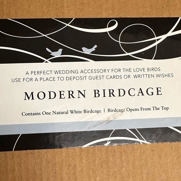 Birds in Flight Birdcage Card Holder - Picture 9 of 13